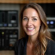 Ingrid Fossen i studio